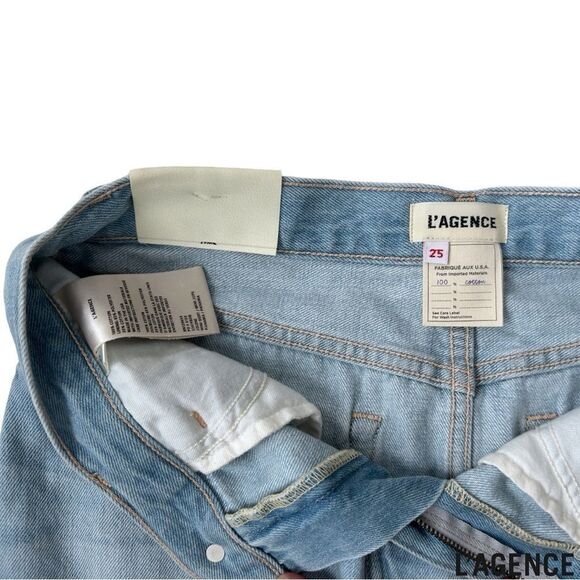 L’Agence **NWT** Jolene Mini Denim Skirt in Panama Wash - Picture 4 of 16